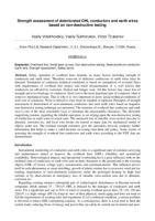 基于无损检测对劣化的 OHL 导体和地线进行强度评估