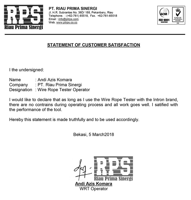 PT Riau Prima Sinergi, Indonesia