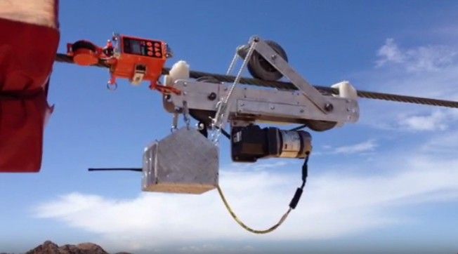 Zip Line手推车靴腿峡谷